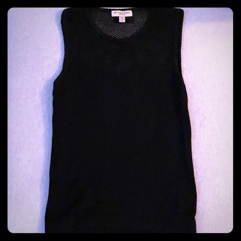 Authentic Burberry sleeveless knit top